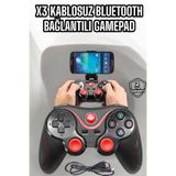 YamanHobi Game Stick Android Uyumlu Gamepad X3 Standlı Oyun Kolu Bluetooth Bağlantılı