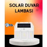 YamanHobi Güneş Enerjili 3 Modlu Duvar Apliği – Bahçe ve Garaj Aydınlatması