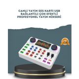 YamanHobi Gürültü Engelleme Özellikli Canlı Yayın Ses Kartı -