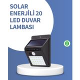 YamanHobi IP65 Dayanıklı Solar Enerjili Dış Cephe Aydınlatma