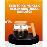 YamanHobi Isıtıcılı Manyetik Karıştırıcı Kupa – 400 ml, C Tipi Şarjlı, Akıllı Tasarım