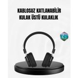 YamanHobi Kablosuz Bluetooth Kulak Üstü Kulaklık Kristal Ses Kalitesi ve Ergonomik Yapı -