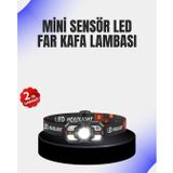YamanHobi Kamp ve Yürüyüş İçin Sensörlü LED Kafa Feneri Ayarlanabilir