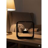 YamanHobi Kare Askılı Mumluk Duvara Asılan Şık Dekoratif Mumluk 16×16 cm