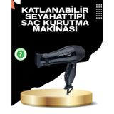 YamanHobi Katlanabilir Fön Makinesi Çift Isı ve Hız Ayarlı