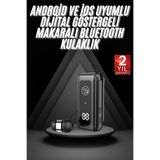 YamanHobi Makaralı Bluetooth Kulaklık Telefon Makaralı TF Kart Girişli Güç Göstergeli -