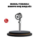 YamanHobi Masaj Uçlu Yüksek Basınçlı Duş Başlığı Spa Etkili