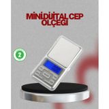 YamanHobi Mavi Işıklı LCD Ekranlı Hassas Tartı Terazisi