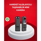YamanHobi Mini Kamera 1080P Full HD Taşınabilir Güvenlik ve Kayıt Cihazı -