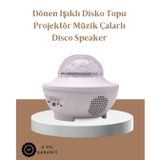 YamanHobi Müzik Ritimli Işık Değişimi & Dönen Dalga Efekti – Galaxy Projektör