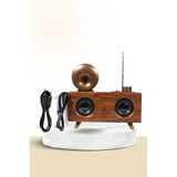 YamanHobi-Nostaljik Radyo Bluetooth Bağlantılı Şarjlı Yüksek Ses Kaliteli -