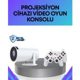 YamanHobi Oyun Konsolu Uyumlu Kablosuz Projeksiyon Cihazı Ev Sinema Deneyimi