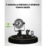 YamanHobi Ritme Duyarlı LED Disko Topu – Renkli Işık Gösterili Parti Lambası
