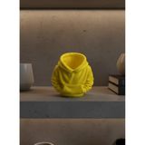 YamanHobi Sarı Hoodie Kalemlik 10x10 cm Masa Üstü Düzenleyici