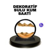 YamanHobi Şeffaf Dekoratif Kum Saati – Dayanıklı Gövde, Minimalist Stil, Masa ve Vitrin Aksesuarı