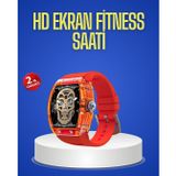 YamanHobi Şeffaf Tasarımlı Akıllı Saat Dokunmatik Ekranlı -