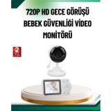 YamanHobi Sesli ve Görüntülü Bebek Kamerası Sıcaklık Takipli -