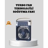 YamanHobi Sessiz Çalışan Turbo Fan Güçlü Hava Akışlı Masa Üstü Vantilatör