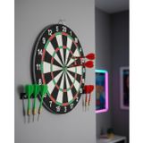 YamanHobi Şık Tasarımlı Dart Tahtası 12 İnç Dayanıklı Ahşap Gövde