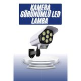 YamanHobi Solar Bahçe Lambası Uzaktan Kumandalı Kamera Görünümlü Hareket Sensörlü