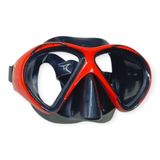 YamanHobi Star Diving Dalış Maskesi Yetişkin - 51701-KIRMIZI