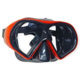 YamanHobi Star Diving Dalış Maskesi Yetişkin - 51703-KIRMIZI