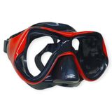 YamanHobi Star Diving Dalış Maskesi Yetişkin - 51705-KIRMIZI