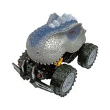 YamanHobi Sürtmeli Dinazor Robota Dönüşen Araba 14 Cm - Gri