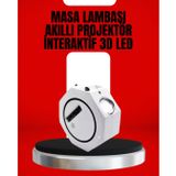 YamanHobi Taşınabilir 360° Ayarlanabilir Gökyüzü Projeksiyon Lambası