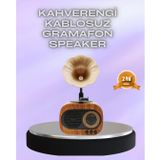 YamanHobi Taşınabilir Mini Retro Radyo Bluetooth Hoparlör USB SD AUX Destekli -