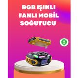 YamanHobi Type-C Girişli AI Modlu Yüksek Performanslı Telefon Soğutucu