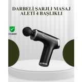 YamanHobi USB Type-C Şarjlı Taşınabilir Masaj Tabancası