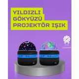 YamanHobi USB’li Yıldız Projektör Lamba – Döner Galaxy Işık Şovu, Çocuk ve Yetişkin Uyku Lambası