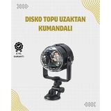 YamanHobi Uzaktan Kumandalı, Ses Kontrollü LED Disko Işığı - Parti ve Kulüpler İçin