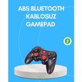 YamanHobi Uzun Pil Ömürlü Kablosuz Oyun Kumandası PC Telefon Tablet İçin