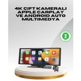 YamanHobi Volkswagen Golf Polo Passat Uyumlu 10.26” CarPlay Android Auto Ekran