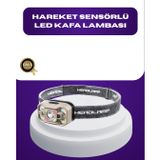 YamanHobi Wave Sensörlü LED Kafa Lambası Şarjlı Ayarlanabilir Işık