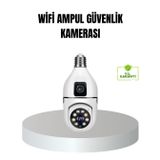 YamanHobi WiFi Ampul Güvenlik Kamerası 1080P Full HD Gece Görüşlü ve Hareket Algılamalı -