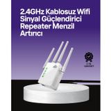 YamanHobi WPS Destekli 2.4GHz + 5GHz WiFi Sinyal Güçlendirici -
