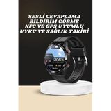YamanHobi Yeni Model Akıllı Saat GPS Uyku ve Sağlık Takibi Sesli Görüşme -