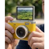 YamanHobi Yeni Nesil Dijital Kamera 48 MP 4K Video Zoomlu Selfie ve Vlog Kamera