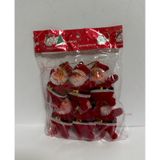 YamanHobi Yılbaşı Süsleri Noel Baba 6 Lı Buyuk 6 cm Kırmızı