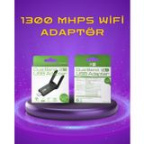 YamanHobi Yüksek Hızlı 1200 Mbps Çift Bant USB WiFi Adaptör – Güçlü Sinyal, Geniş luk - ile uyumlu