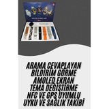 YamanHobi,Akıllı Saat Çoklu Kordon Seçenekli Dokunmatik Ekran Nabız Sensörlü -