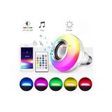 YamanHobi,Bluetooth Hoparlör Akıllı Rgb Led Işık Renk Değiştirme Ses Bombası Ampül Görünümlü -
