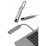 YamanHobi,Çevirici Dönüştürücü Adaptör Macbook 3 In 1 Type-C To Hdmı USB 3.0