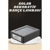YamanHobi,Dekoratif Duvar Lambası Solar Güneş Enerjili Bahçe Aydınlatması