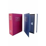 YamanHobi,Kitap Görünümlü Gizli Kasa Büyük Boy Anahtarlı Kilitli Para Kasası -