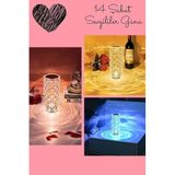 YamanHobi,Sevgililer Gününe Özel Romantik Kristal Gece Lambası Sevgiliye Hediye