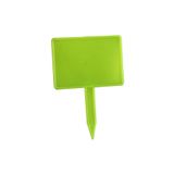 Yamani Display 10'lu Büyük Boy Plastik Saplamalı Manav Bakliyat Etiketliği (sarı Renk ) 16x12 Cm Ebat
